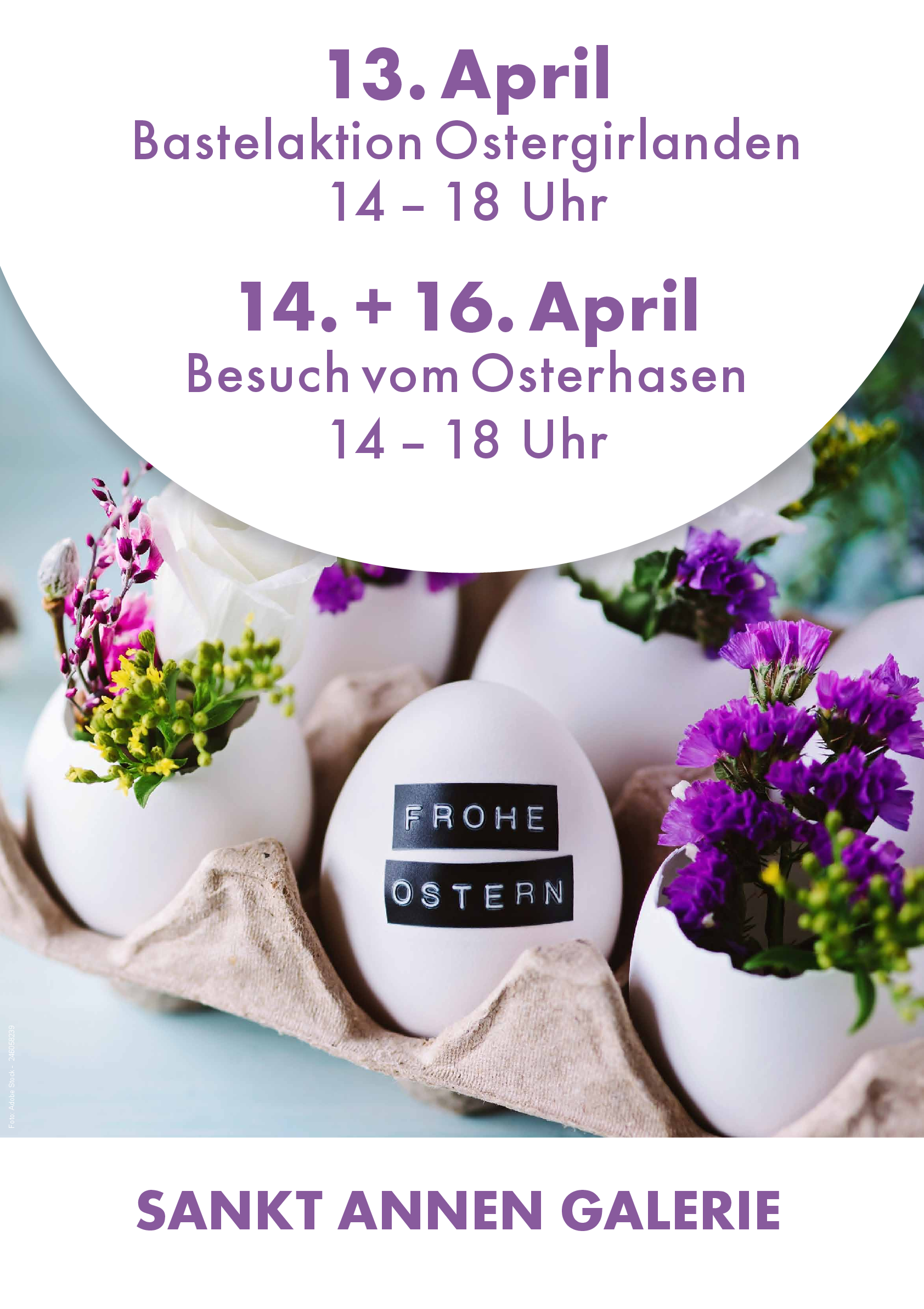 Ostern in der Sankt Annen Galerie Ostern in der Sankt Annen Galerie