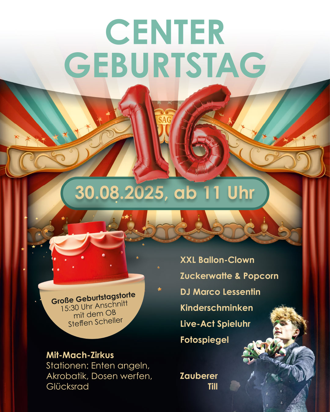 16th anniversary of the center 16th anniversary of the center
