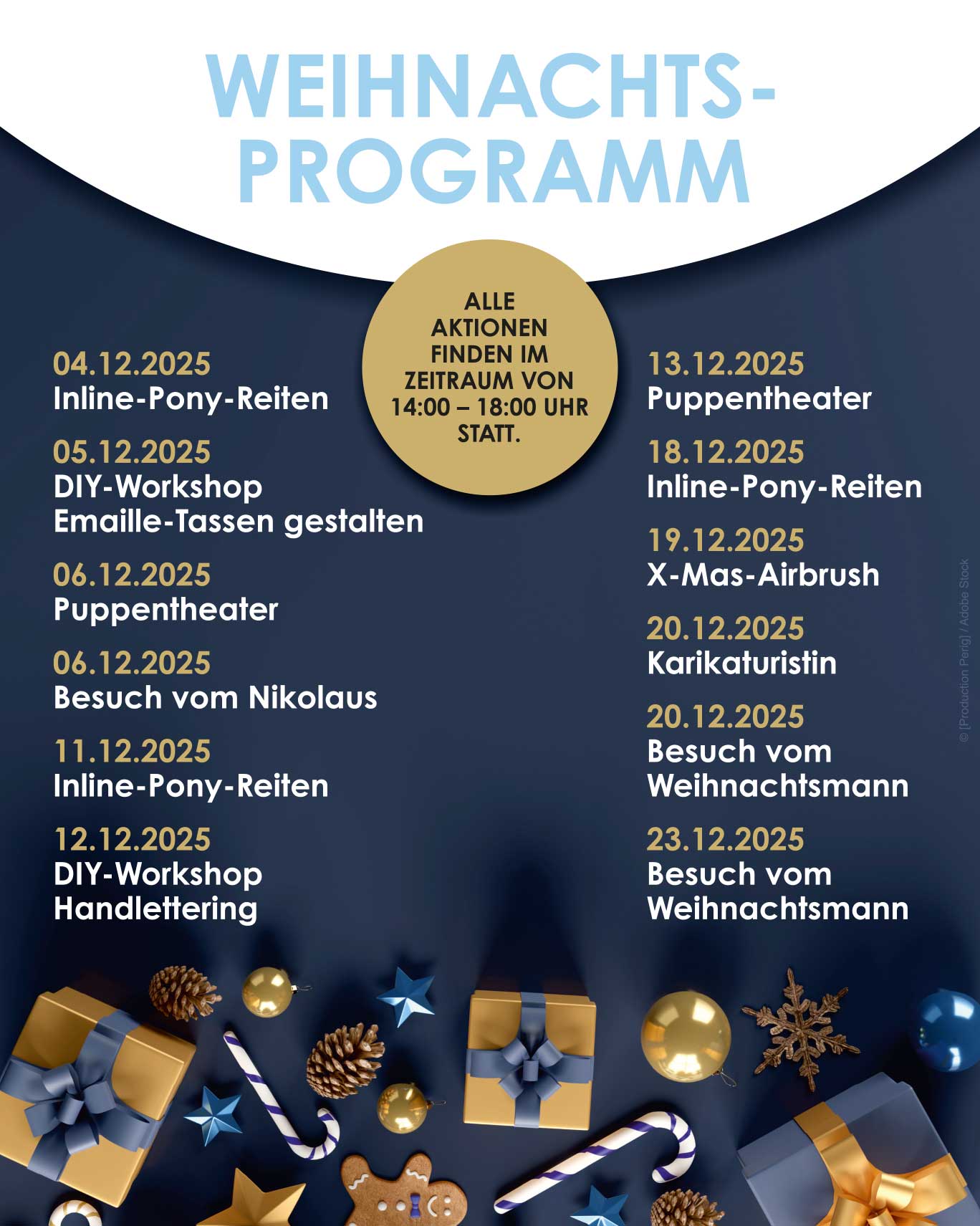 Weihnachtsprogramm Weihnachtsprogramm