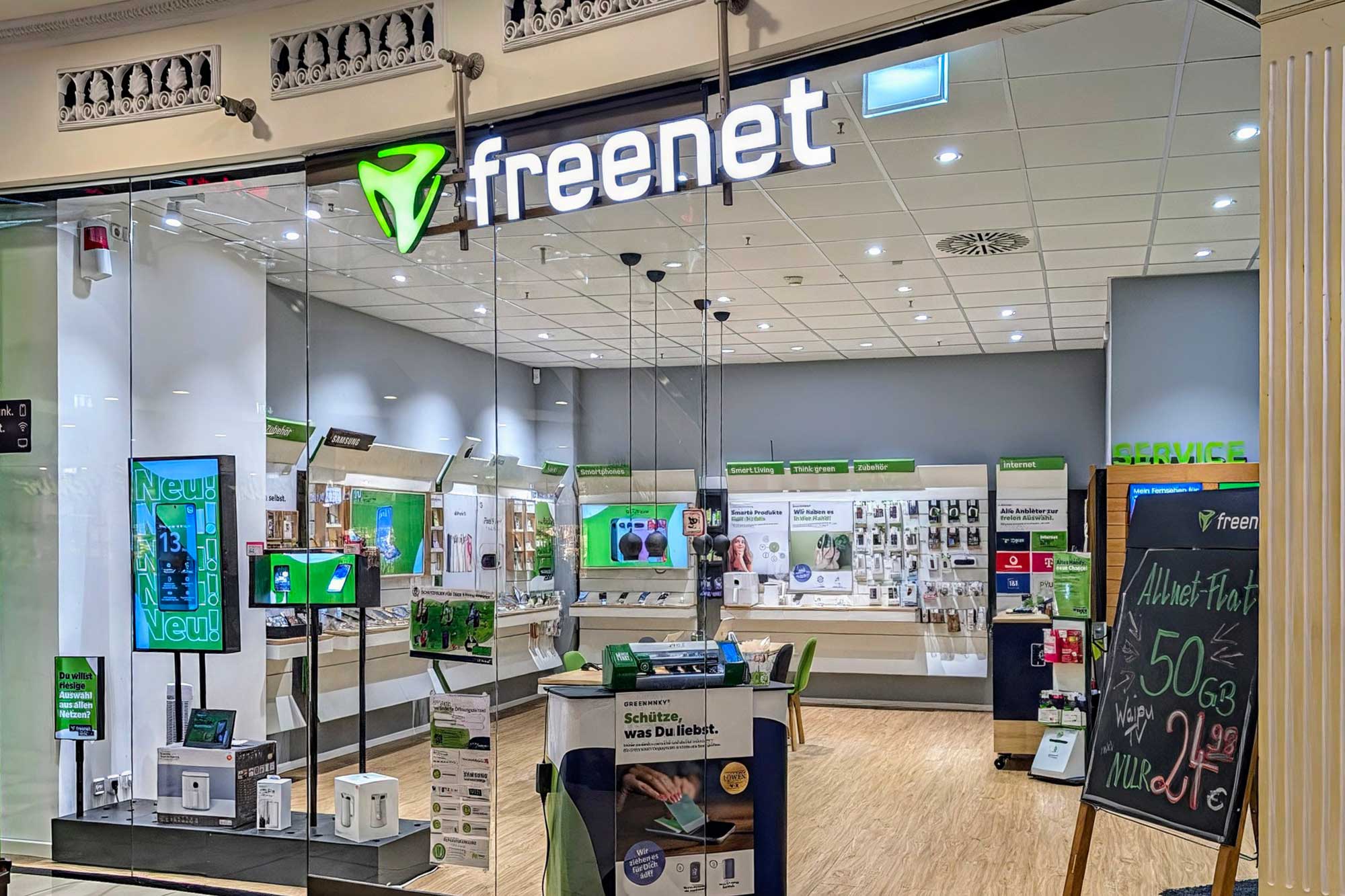 freenet in der Sankt Annen Galerie Brandenburg